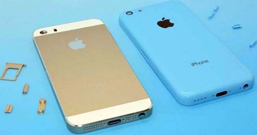 iPhone 5S y iPhone 5C de Apple, se presentan para competir